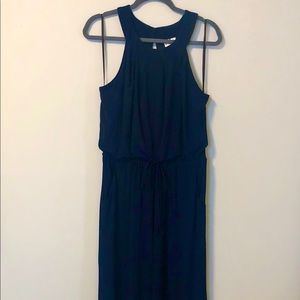 Navy blue jumpsuit